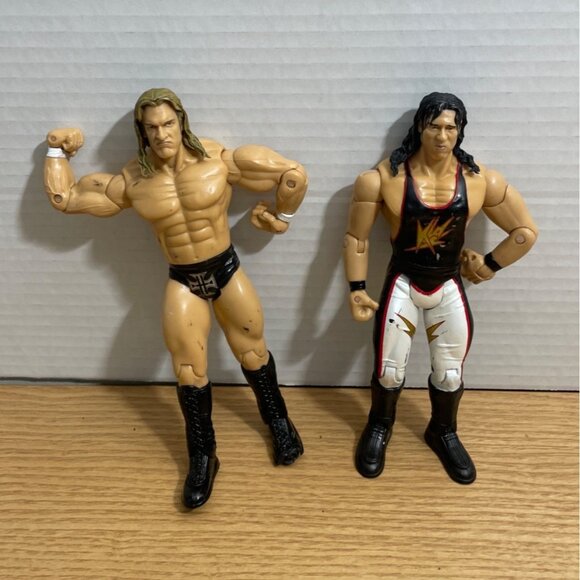 Lot Of 7 Vintage WWE Action Figures Late 90s/Early 2000s Mixed Wrestlers Collect - Picture 4 of 7